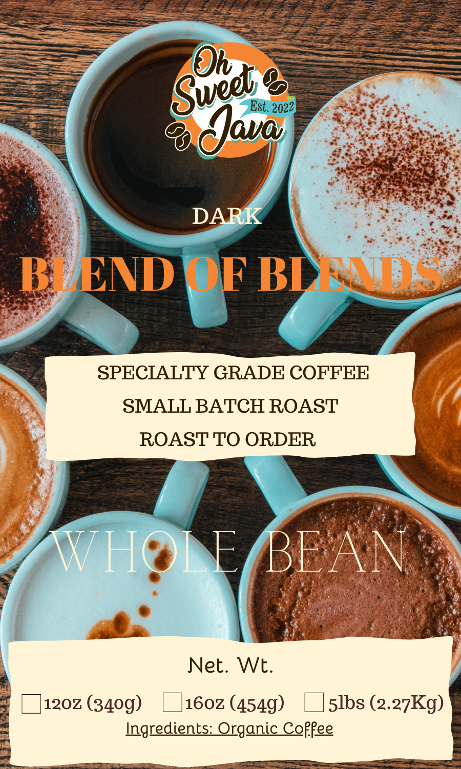 BLEND of BLENDS - ESPRESSO BEANS